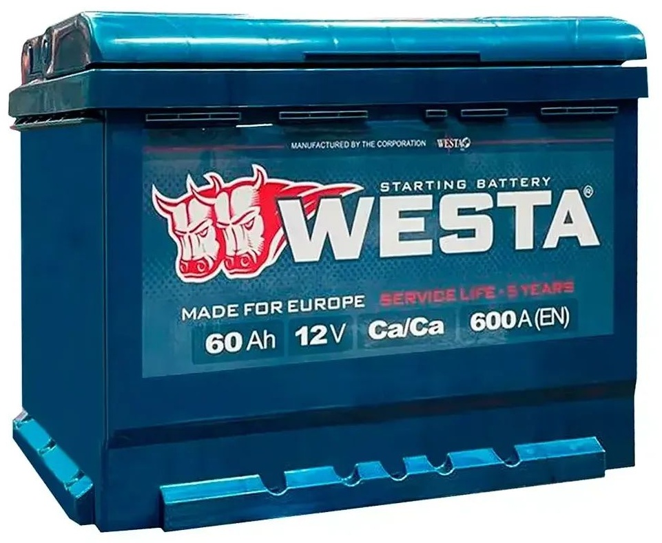 Автомобільний акумулятор Westa 6CT-60 А (1) А