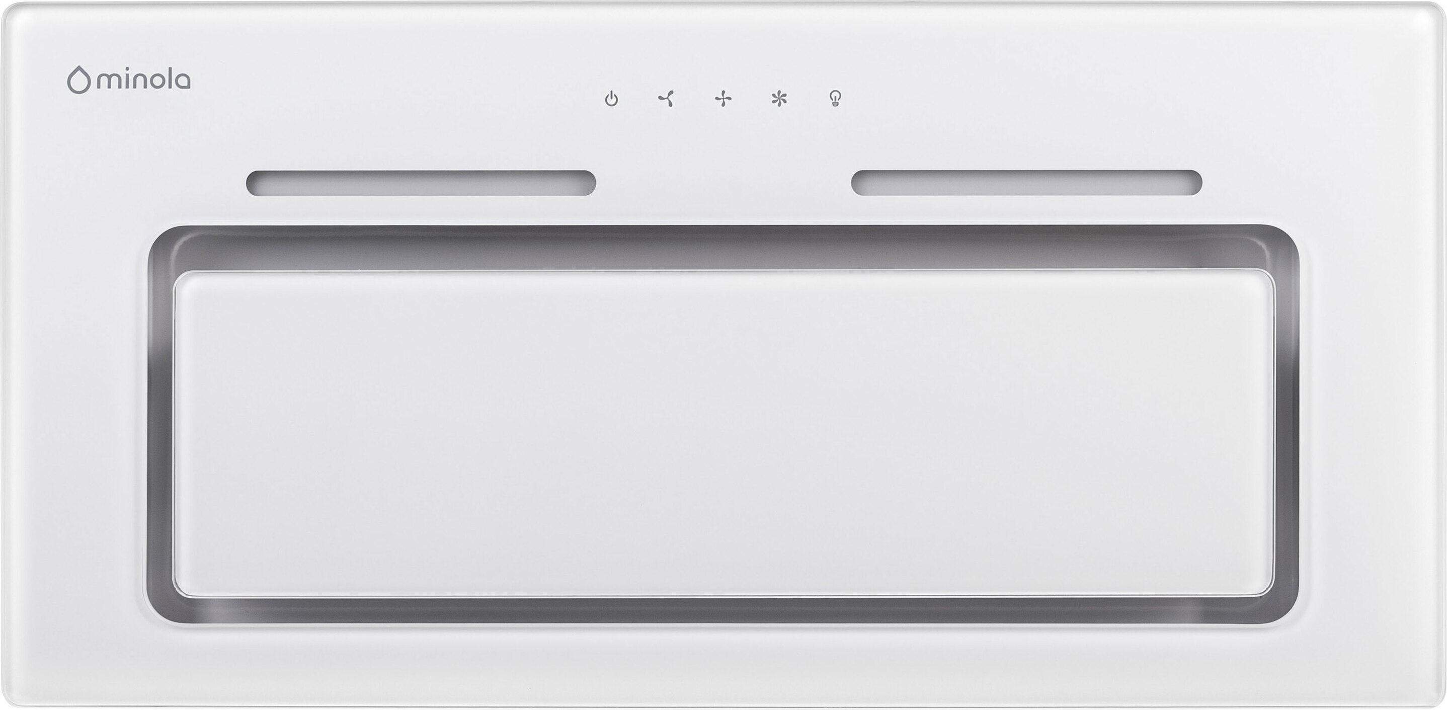 Витяжка Minola HBI 6473 WH GLASS 800 LED Line