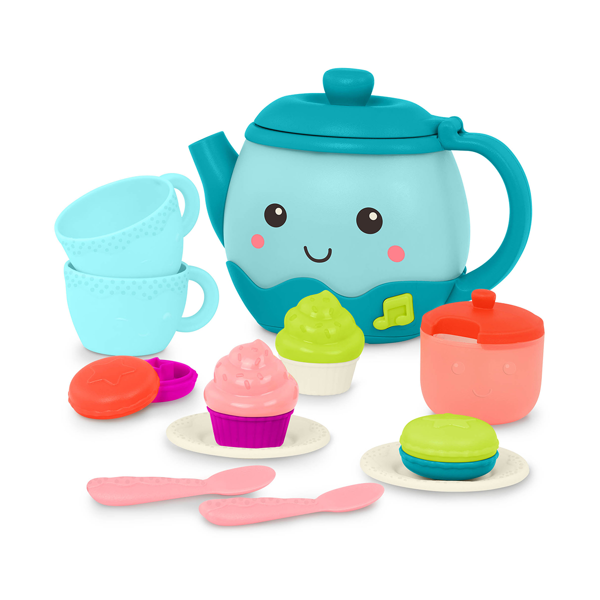 Ігровий набір Battat (BX4522Z) Музичне чаювання (17 предметів)