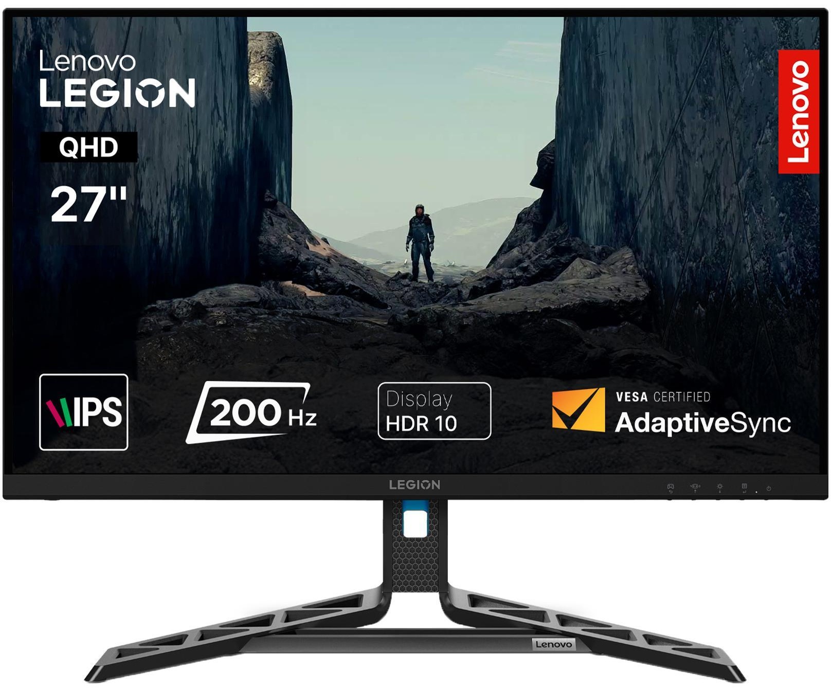 Монітор Lenovo Legion R27qe Gen 2 Black 27 (68C7GAC3UA)