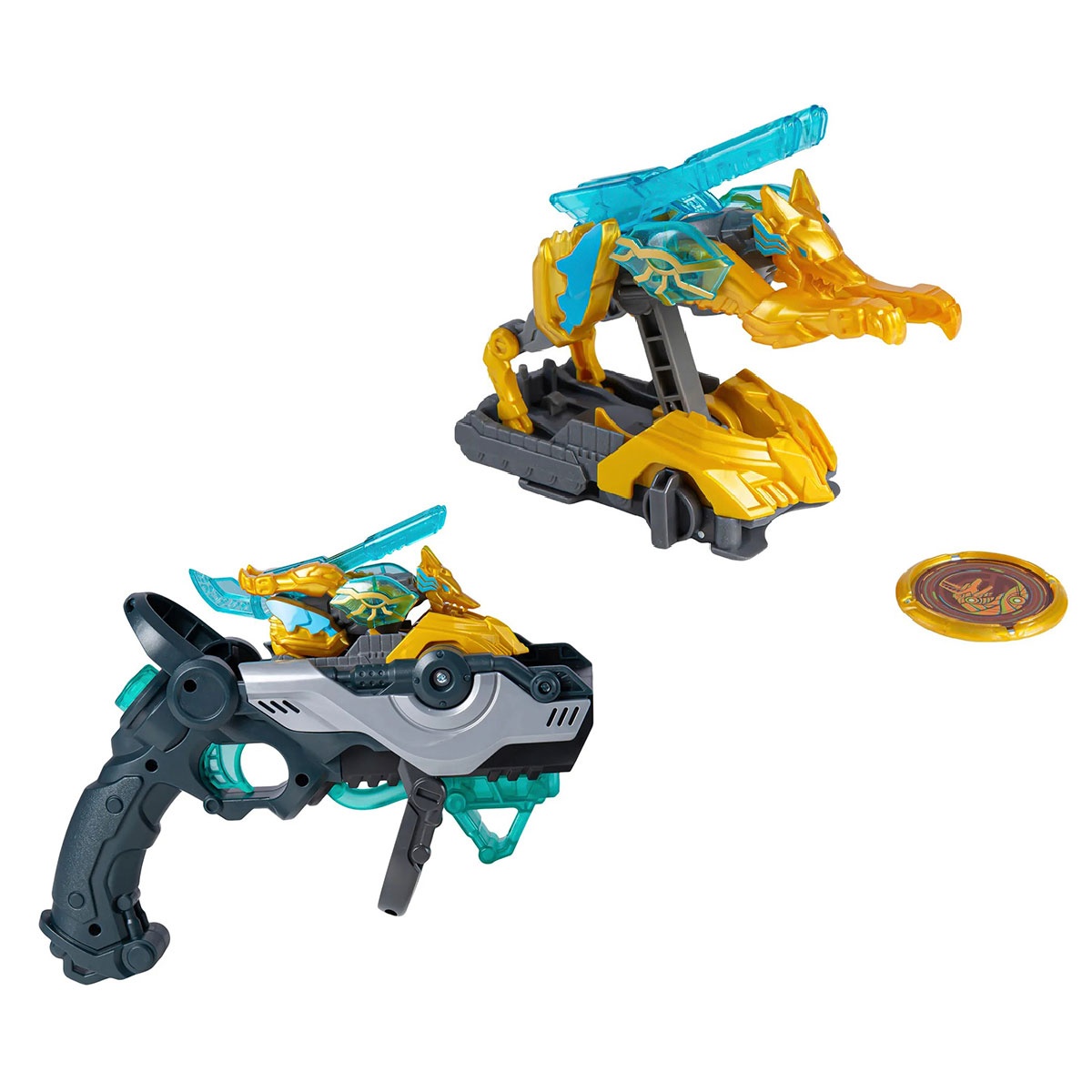Ігровий набір Screechers Wild S5 L1 V2 Солент (запускач-бластер, машинка-трансформер)