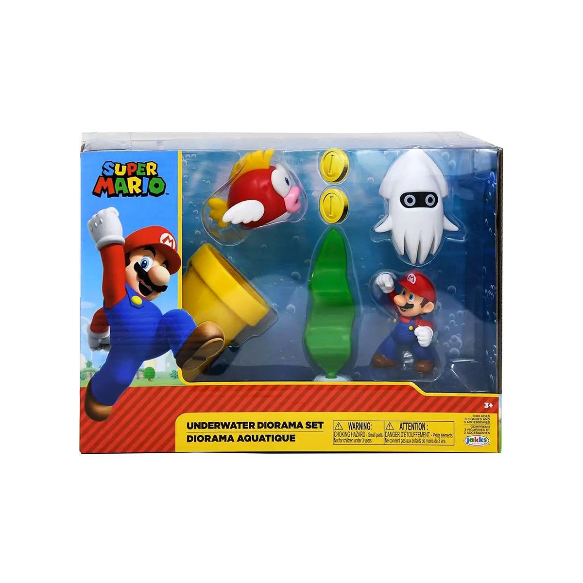 Ігровий набір SUPER MARIO ПІДВОДНИЙ СВІТ (з аксессуарами)