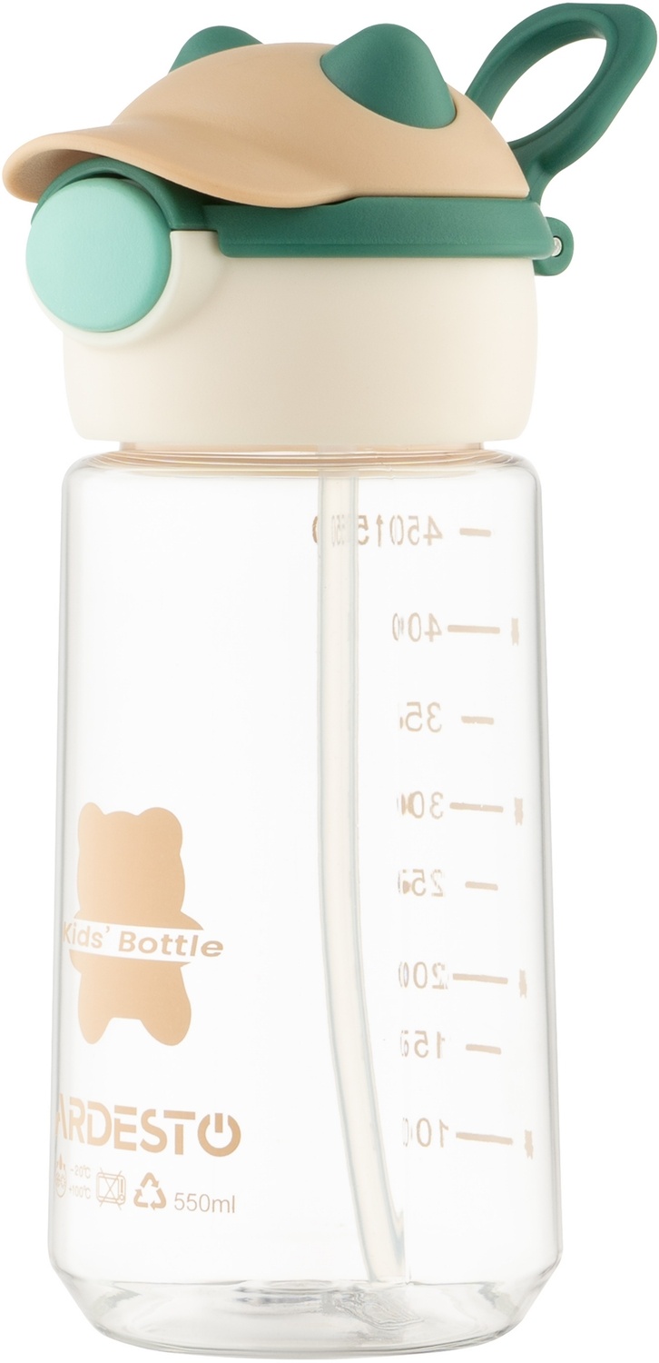 Пляшка для води Ardesto Bear Green (AR2255BE)