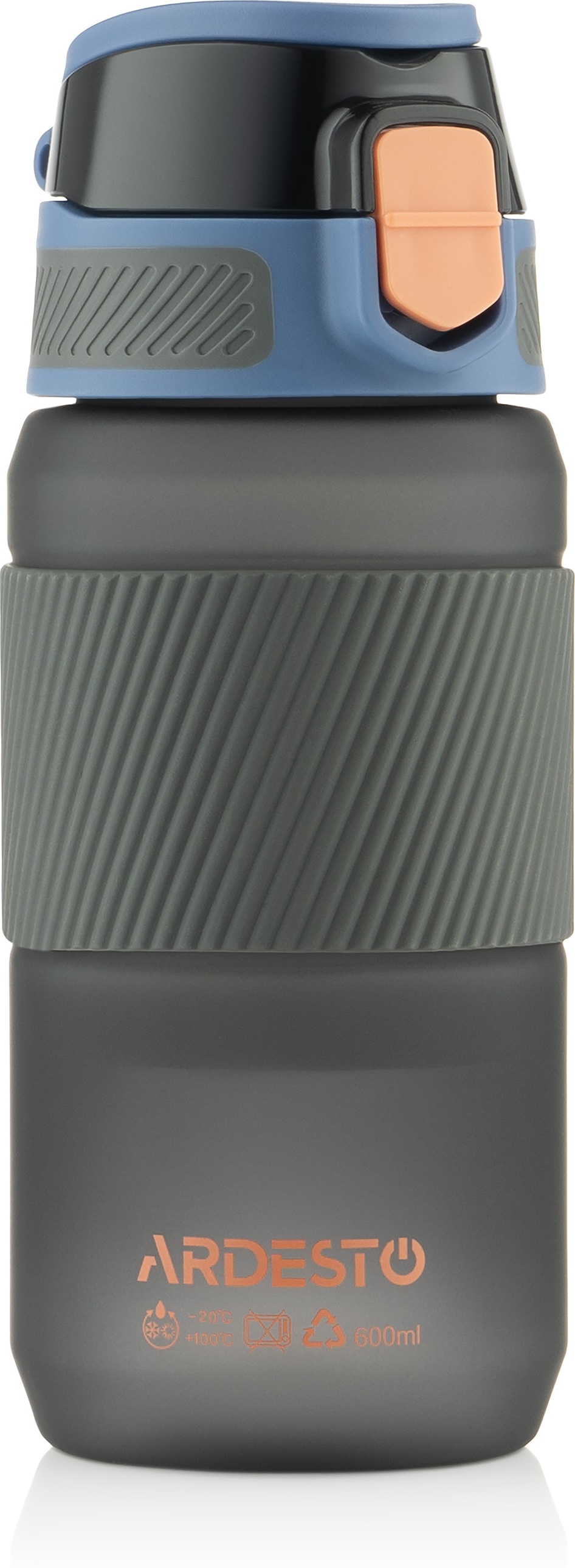 Пляшка для води Ardesto Spring Black (AR2260SB)