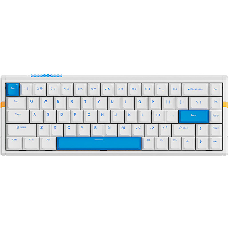 Клавіатура ATK RS6 Aluminum Hall Effect White (ATK-RS6-WHT) ENG
