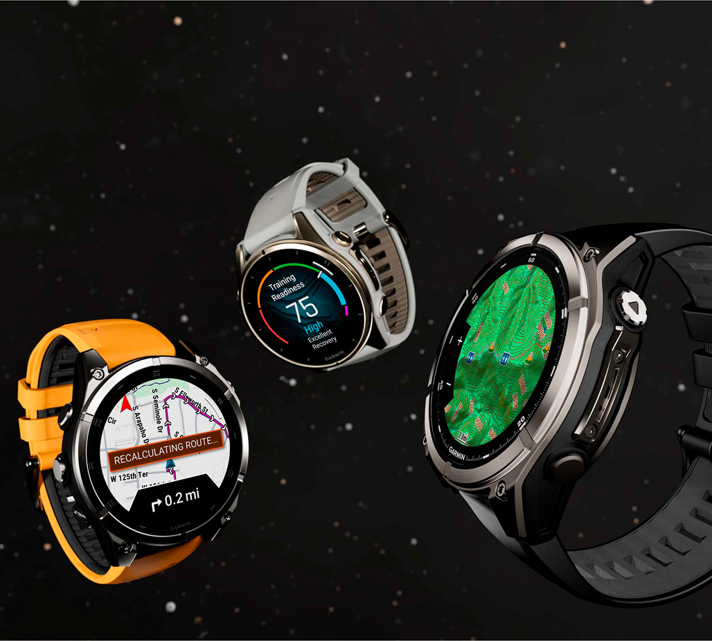 Смарт-годинник Garmin Fenix 8 51mm AMOLED Slate Gray with Black
