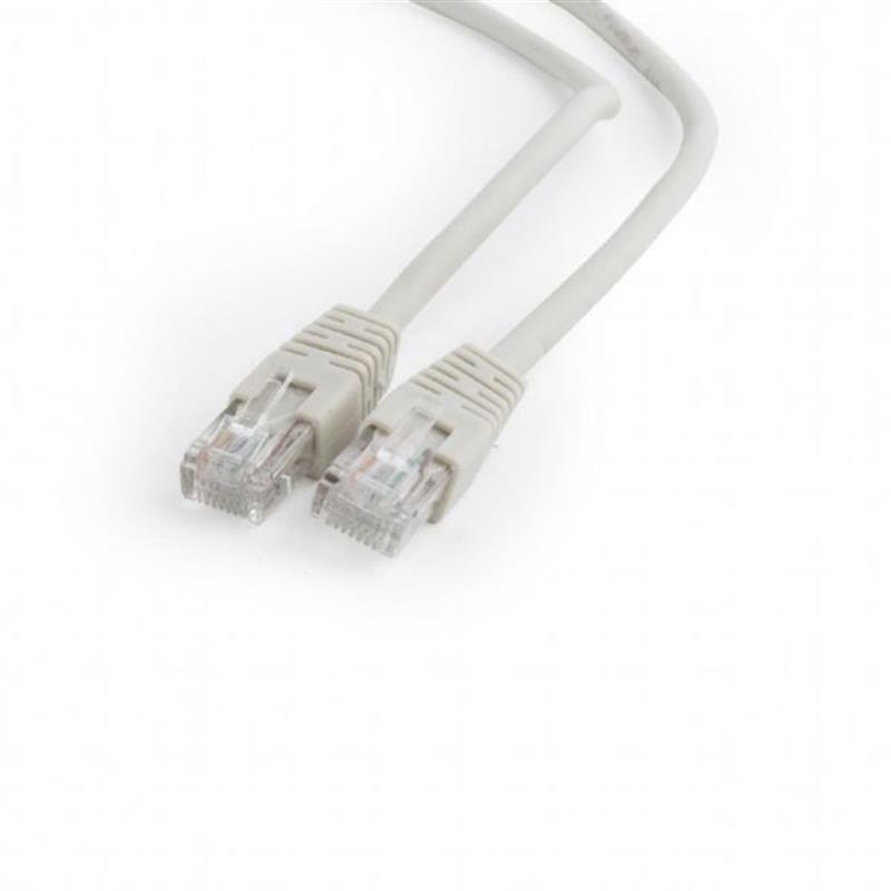 Патч-корд Cablexpert PP6U-20M White cat.6, литий, 50u штекер з защіпкою