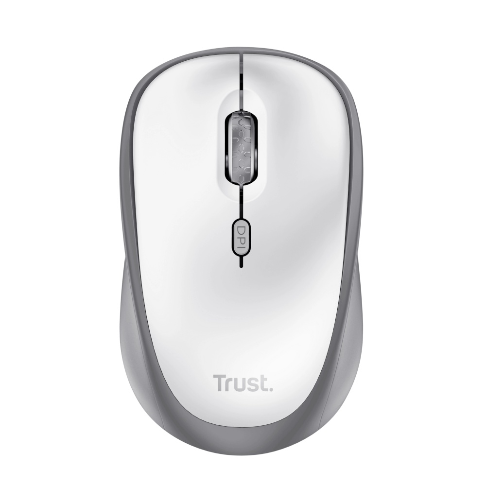 Мишка TRUST Yvi Plus Silent Wireless Mouse White (25513) TRUST - купити в Україні