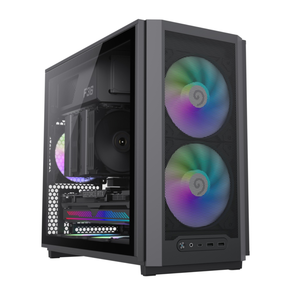 Корпус для ПК GAMEMAX F36 BK