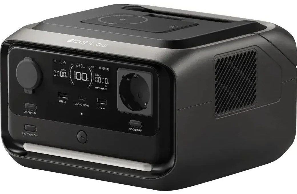 Зарядна станція EcoFlow RIVER 3 Plus Wireless (EFRIVER3PLUS-W-EU-CBOX)