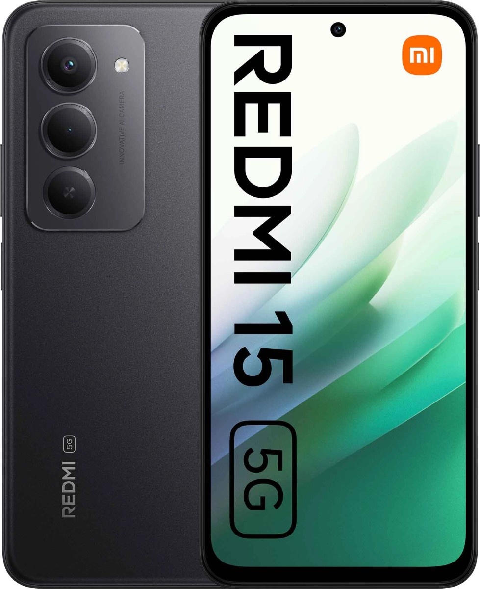 Смартфон Xiaomi Redmi 15 5G 4/128GB Black (Global) Xiaomi - купити в Україні