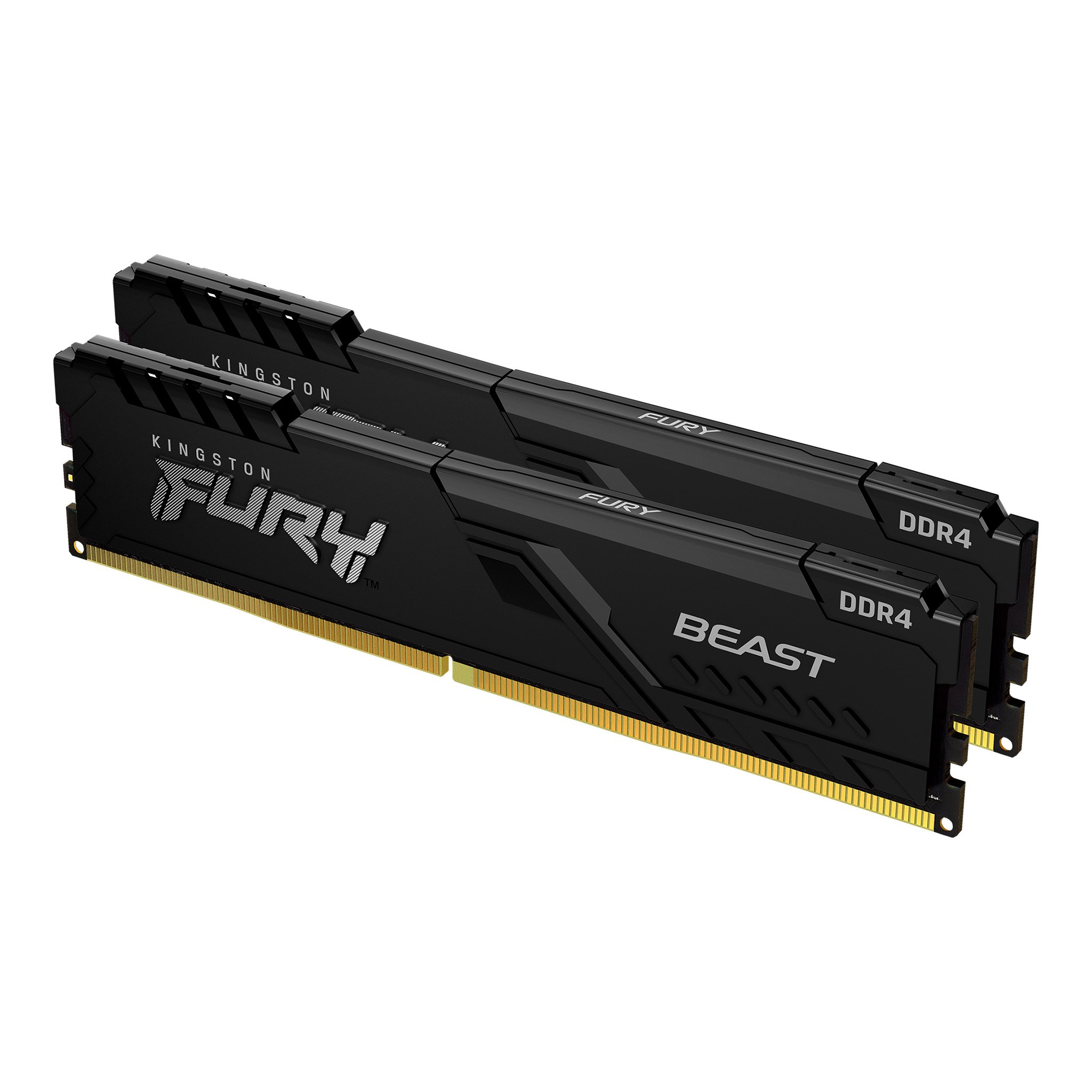 Оперативна память Kingston FURY 32GB (2x16GB) DDR4 3200 MHz CL16 Beast XMP Black (KF432C16BB1K2/32WP)