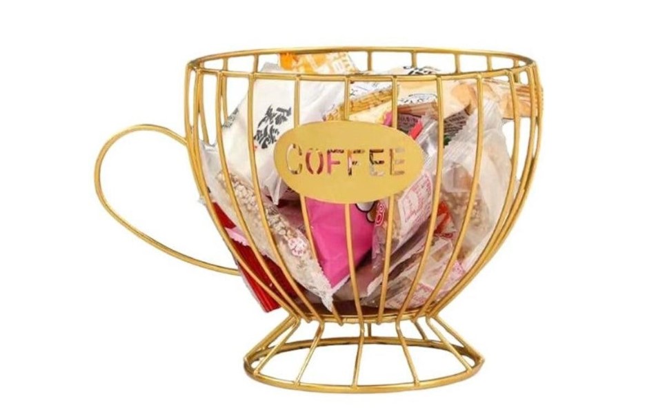 Фруктовниця VIVA LACY CUP GOLD Gold 19,5x14x10,5см B090061