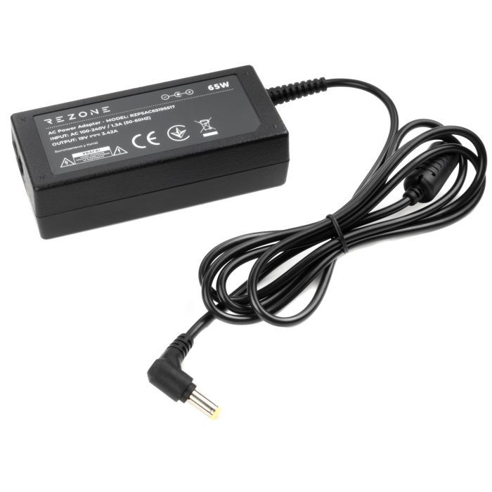 Блок живлення для ноутбука Rezone (RZPSAC65195517) Black ACER 65W 19V
