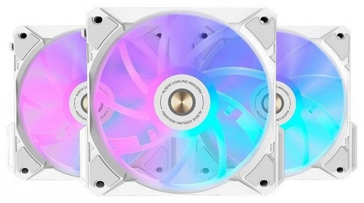Вентилятор для ПК ALSEYE i12W-K3 White (AS.04.09.0003)