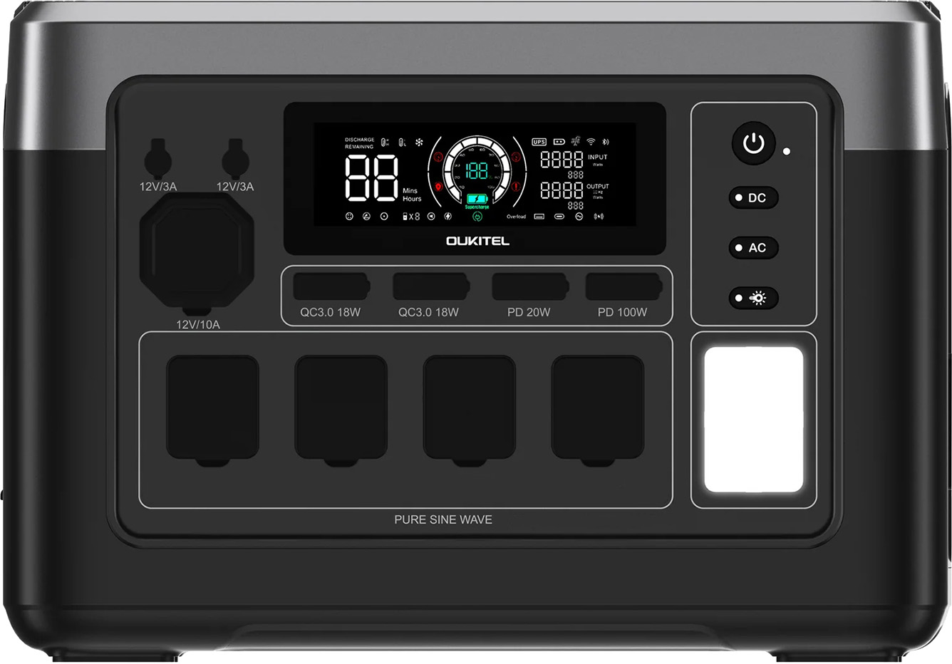 Зарядна станція Oukitel P1000E Plus (P1000EPLUS)