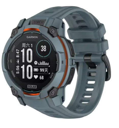 Ремінець для смарт-годинника Infinity Strap for Garmin Instinct 3 50mm Blue