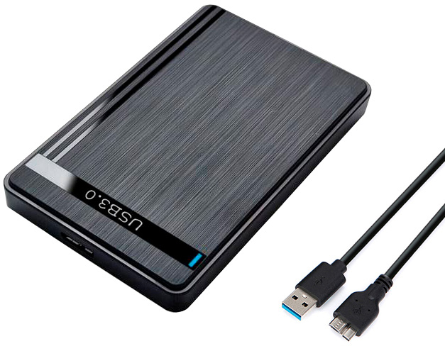 Зовнішня кишеня для диска Dynamode DM-CAD-SSD14 Dark Gray