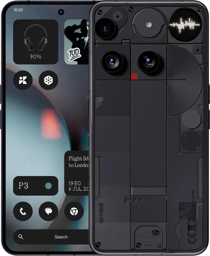 Смартфон Nothing Phone (3) 12/256GB Black