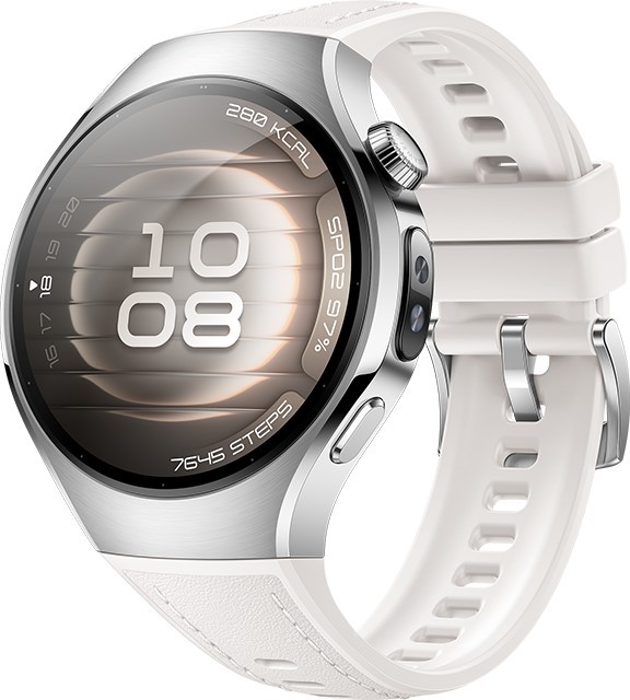Смарт-годинник Huawei Watch 5 42 mm Stainless Steel White (55020EWD)