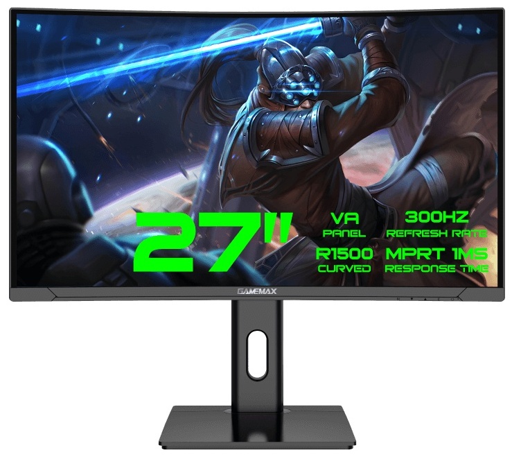 Монітор GAMEMAX GMX27C300 Black 27 GAMEMAX - купити в Україні