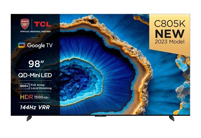 Телевізор TCL 98C805K Black 98 TCL - купити в Україні