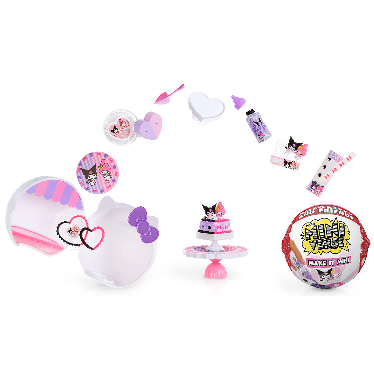 Ігровий набір MGAs Miniverse Sanrio S2 (547235) Створи стиль разом з Хеллоу Кітті та друзями
