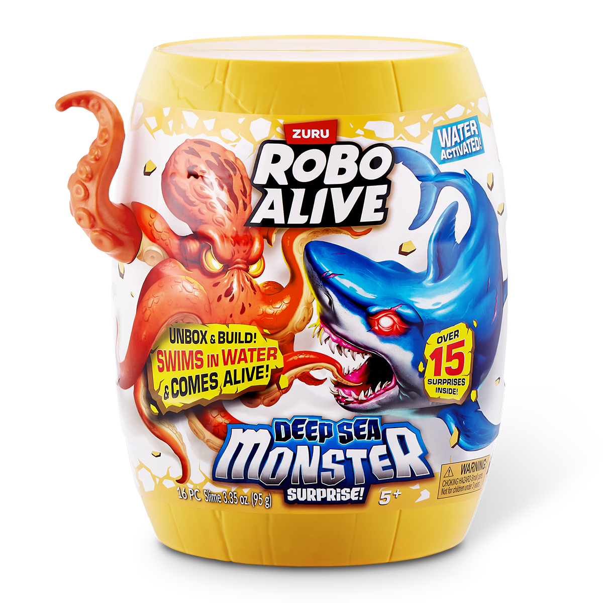 Ігровий набір Pets &amp; Robo Alive S1 (71155B) Глибоководний сюрприз. Восьминіг