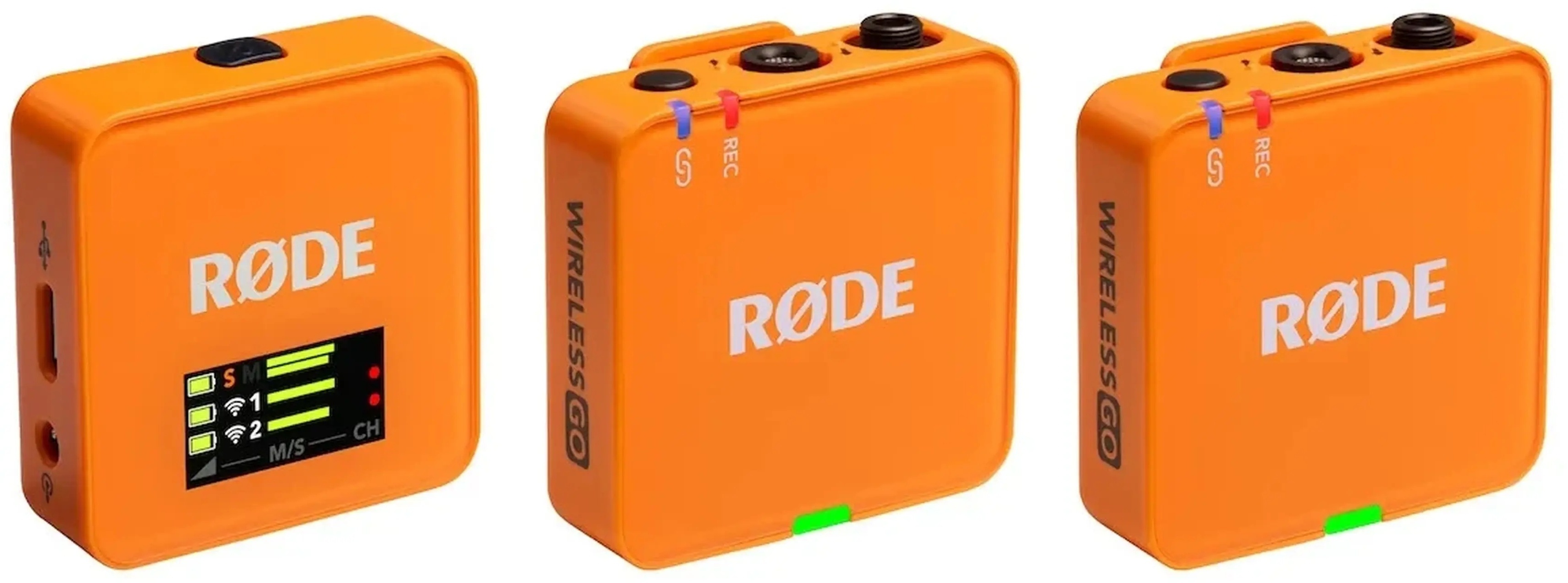 Мікрофонна радіосистема Rode Wireless GO III Orange