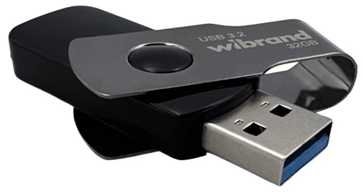 Флеш память Wibrand USB 3.2 Gen1 Lizard 32GB Black