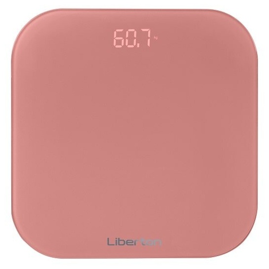 Ваги підлогові Liberton LBS-0811 Pink