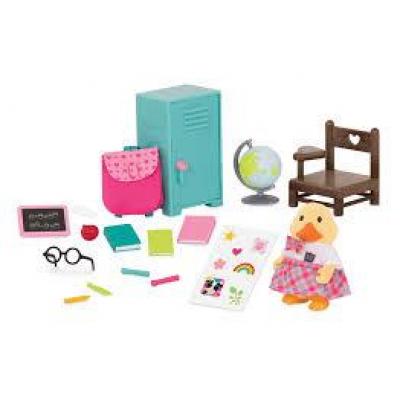 Ігровий набір Lil Woodzeez Шкільні аксесуари WZ6540Z