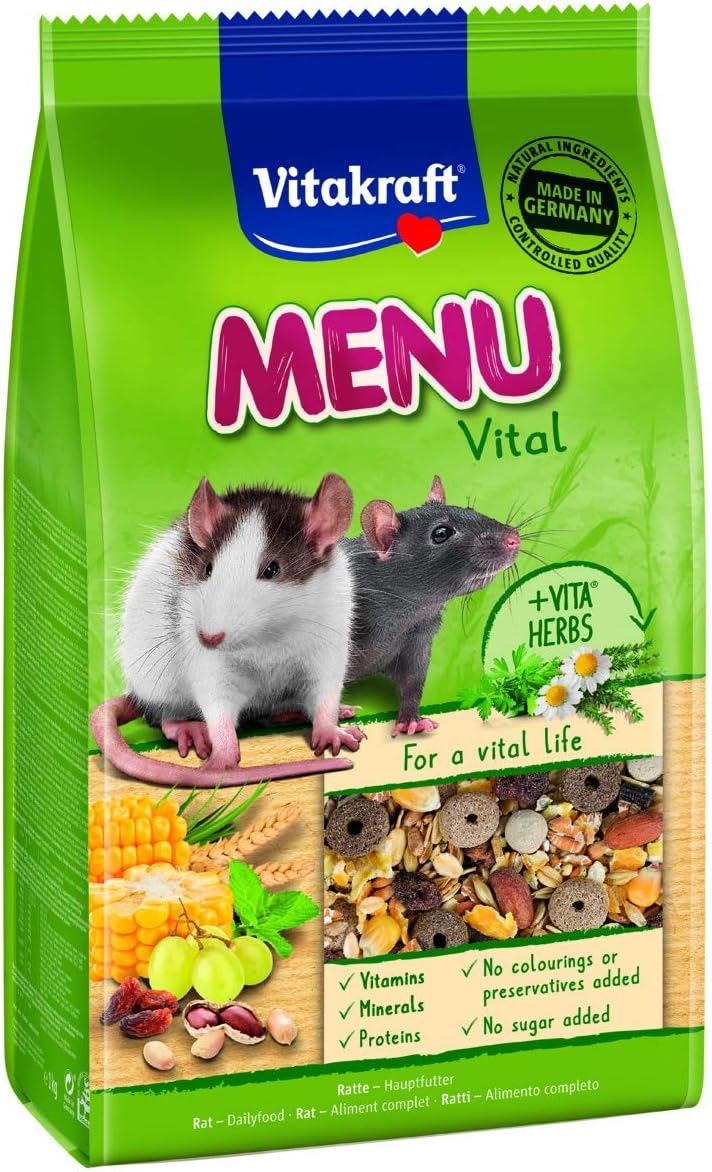 Корм Vitakraft Premium Menu Vital для декоративних гризунів та щурів 800 г
