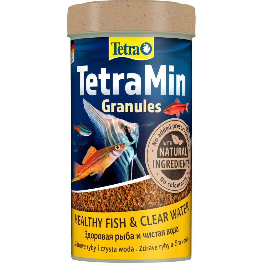 Корм Tetra Min Granules для акваріумних рибок гранули 100 г/ 250 мл Tetra - купити в Україні