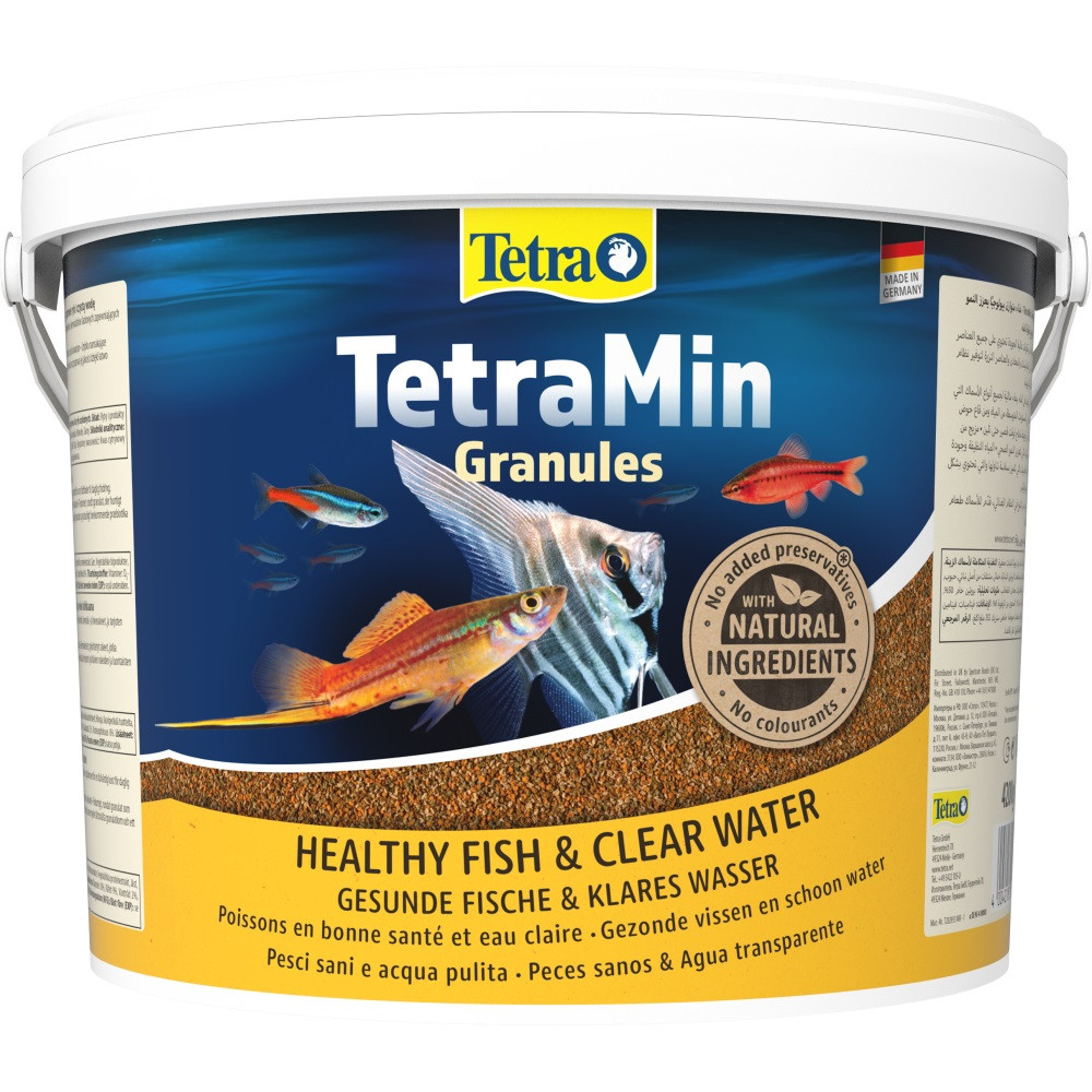 Корм Tetra Min Granules для акваріумних рибок гранули 4,2 кг/ 10 л Tetra - купити в Україні