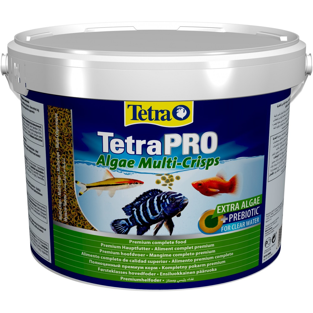 Корм Tetra Pro Algae Multi-Crisps для травоїдних риб з овочами чіпси 10 л/ 1,9 кг Tetra - купити в Україні