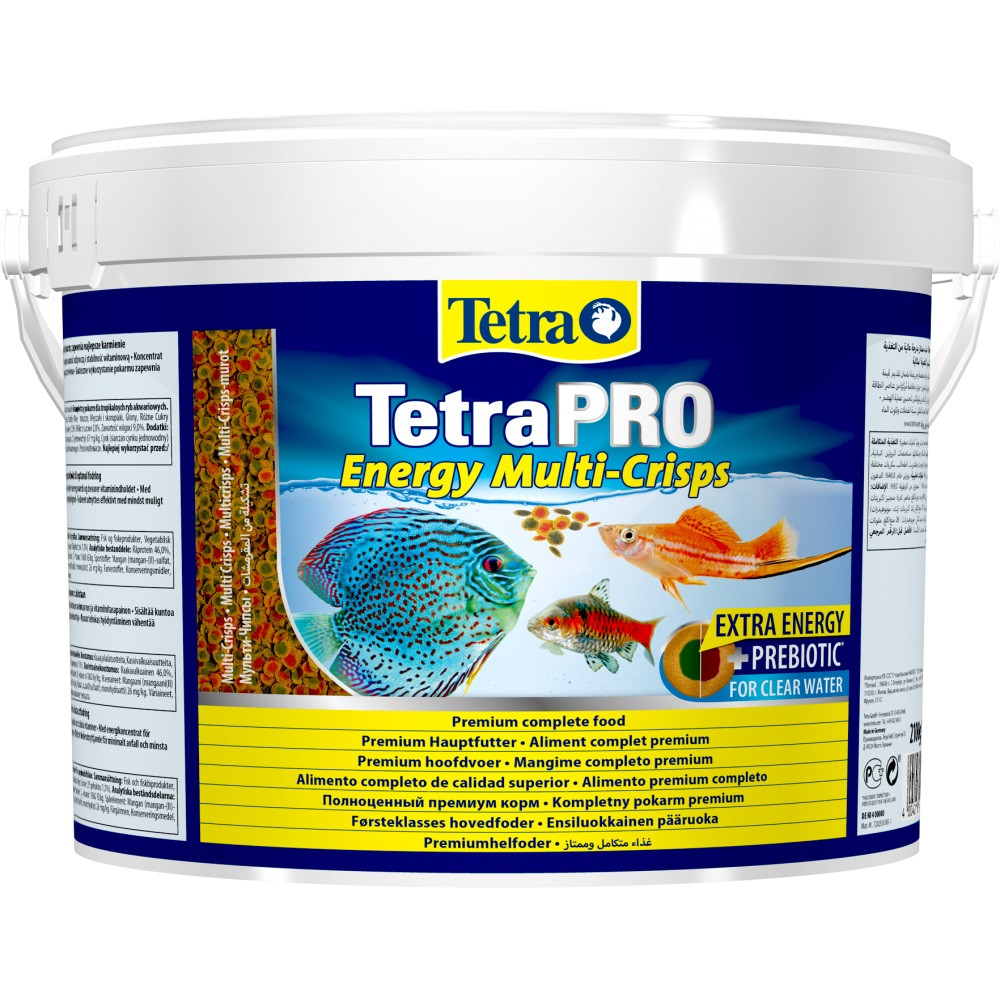 Корм Tetra Pro Energy Multi-Crisps для акваріумних риб чіпси 10 л /2,1 кг Tetra - купити в Україні