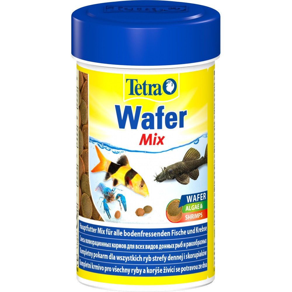 Корм Tetra Wafer Mix для акваріумних донних риб таблетки 48 г/ 100 мл Tetra - купити в Україні