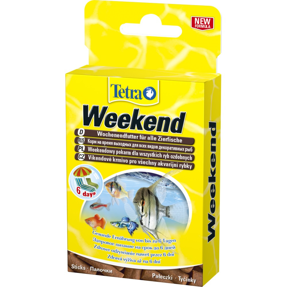 Корм Tetra Weekend для акваріумних рибок на період тривалої відсутності палички 20 шт Tetra - купити в Україні