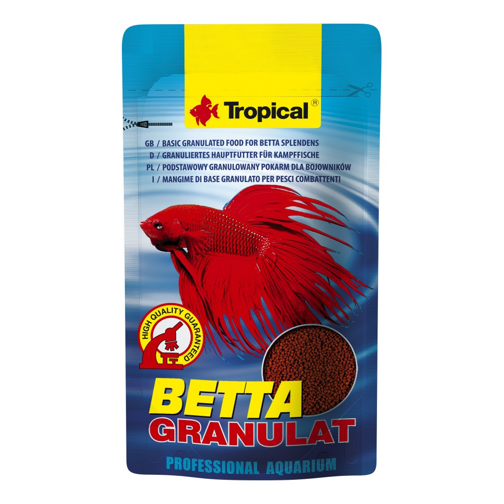 Корм Tropical Betta Granulat для півників гранули 10 г Tropical - купити в Україні