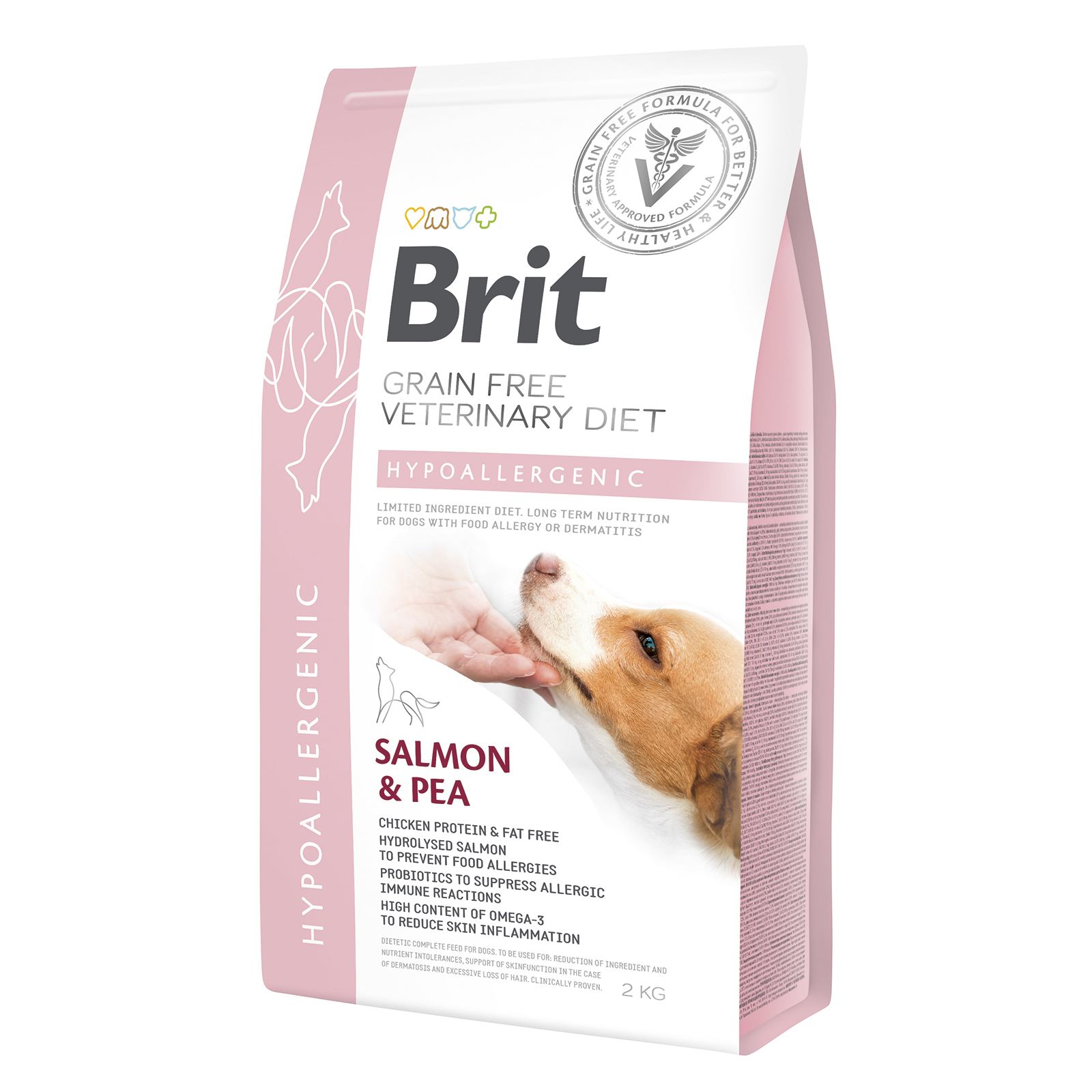 Корм сухий Brit Grain Free VetDiet Dog Hypoallergenic 2 кг (170939/8042)