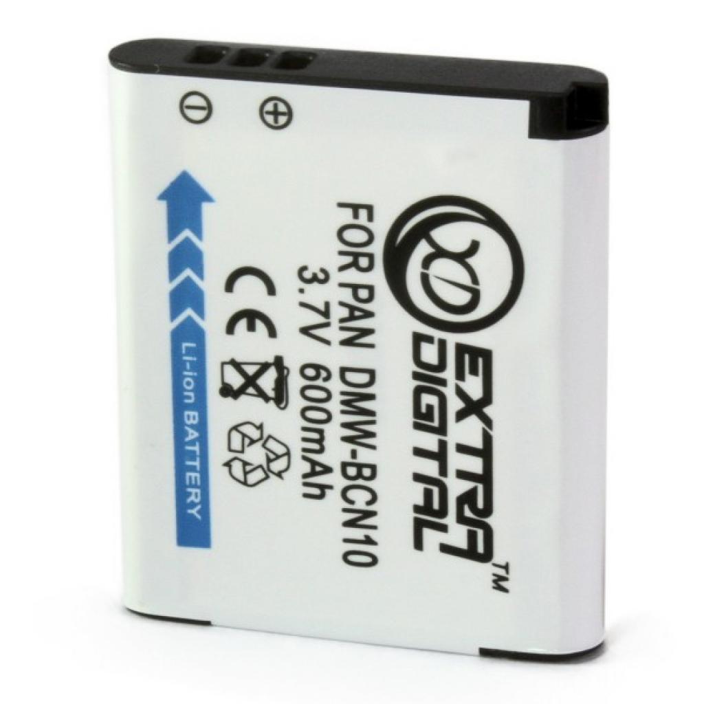 Акумулятор для фотоапарата Extradigital Panasonic DMW-BCN10 Black (BDP1292)