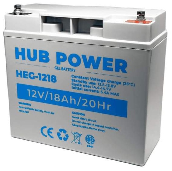 Акумулятор для ДБЖ Hub Power HEG-1218