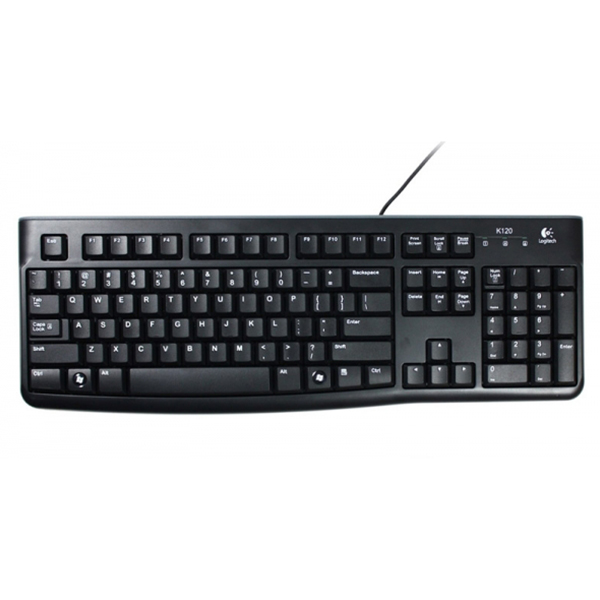 

Клавіатура USB класична Logitech K120 UA Black, K120 (UKR OEM)