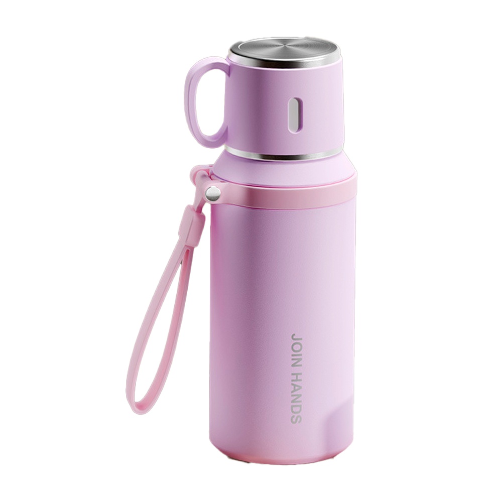 Термос Merlion TermTea-600Handle Pink