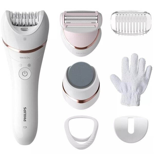 Епілятор Philips Series 8000 BRE730/10 White