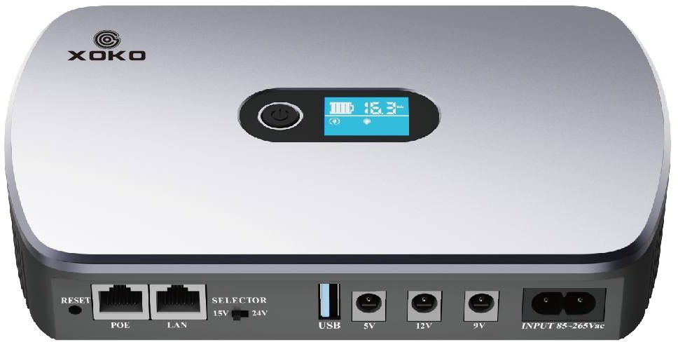 Джерело безперебійного живлення для роутера XoKo DC12000 36W (XK-DC1236W)