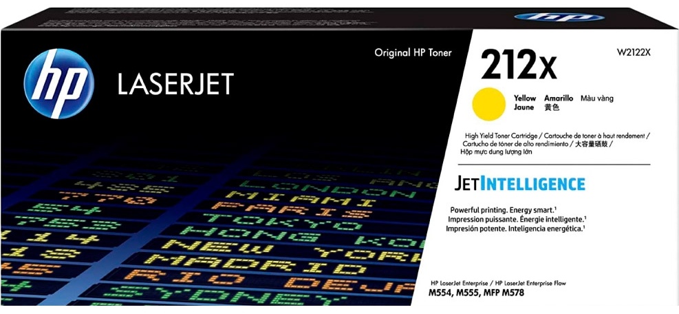 Картридж для принтера HP 212X Yellow
