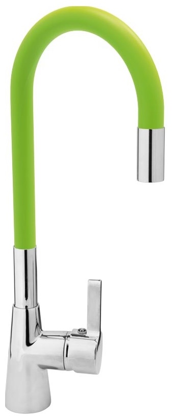 Кухонний змішувач FALA FLEXIBLE Green (75709)