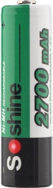 Акумулятор Soshine AA/HR06 NI-MH 2700 mAh 1шт